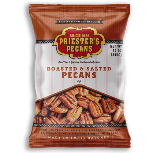 12 oz. Roasted & Salted Pecans Bag