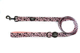 "Pink Leopard" Reversible Leash