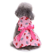 "Strawberry" Dog Dress